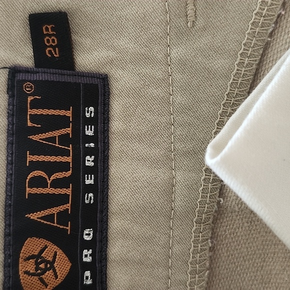 Ariat Pro Series Riding Pants, Side Zipper, Reinforced Panels, 28R - Picture 5 of 15